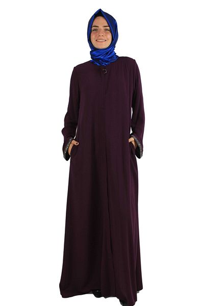 Bluence Λαβή με πέτρα με φερμουάρ Plum Ferace Yaylaks