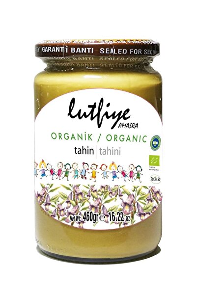 LUTFIYE Organik Tahin %100 Yerli Susam 460gr