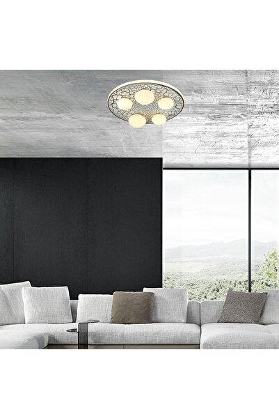 LUCEA Lımaze 5 Lı Ledlı Plafonyer 500 Mm Kademelı 56w