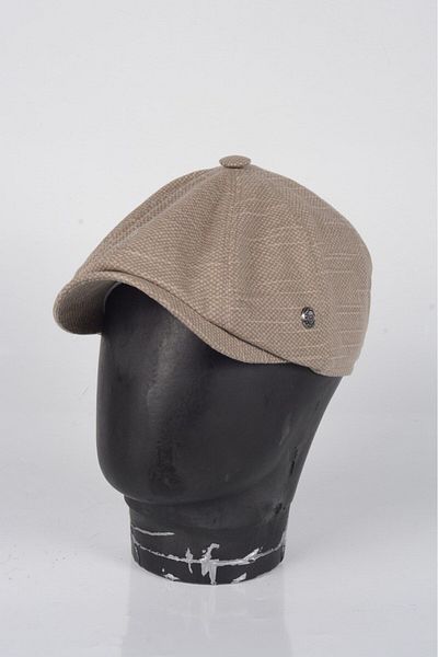 mercantoptan Cotton Summer Model English 8 Piece Cap Hat