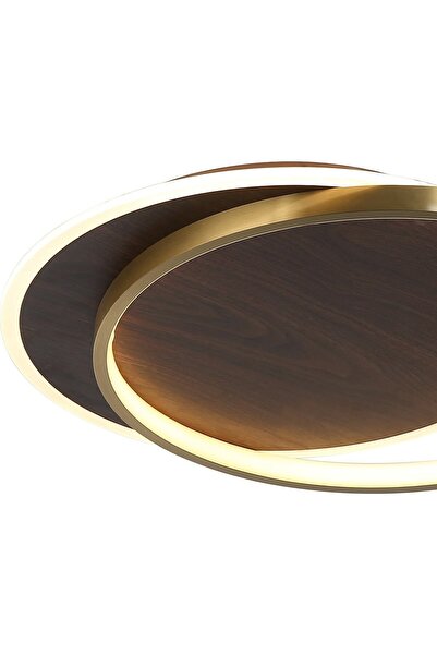 LUCEA Nevıs 2 Lı K.yuv Eskıt/ahsap Ledlı Plafonyer