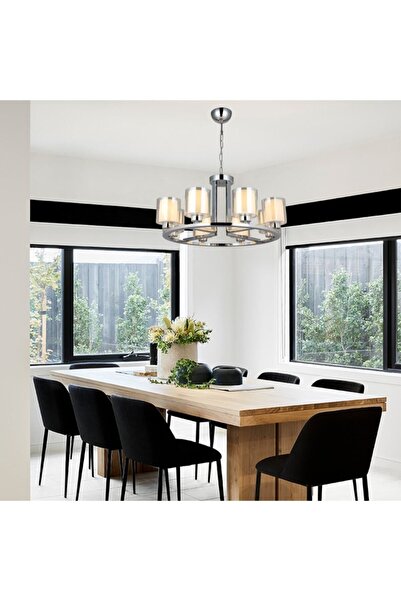 LUCEA Voda 8 Li Krom Avize 8xe27