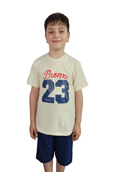 Bluence Tricou galben din bumbac pentru băieți Garson Kid