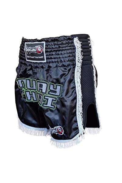 Dragondo MT3020 Muay Thai Apache Şort Püsküllü Şort Püsküllü Muay Thai Şort