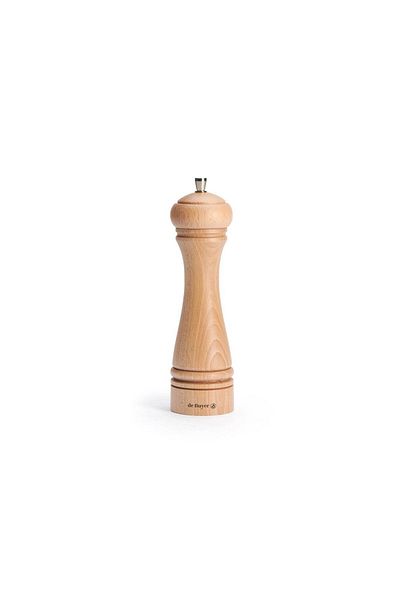 De Buyer 21 cm Wooden Pepper Mill