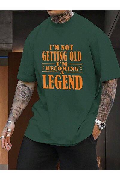 SeusCraft Tricou Becoming Legend - Tricou cu mânecă scurtă de vară supradimen...