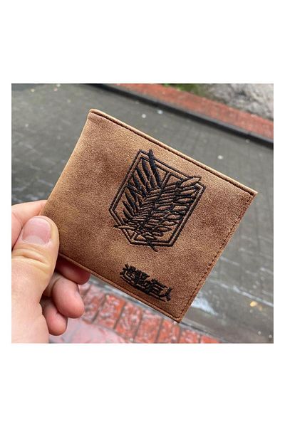 Köstebek Επίθεση στο πορτοφόλι Titan Suede Brown