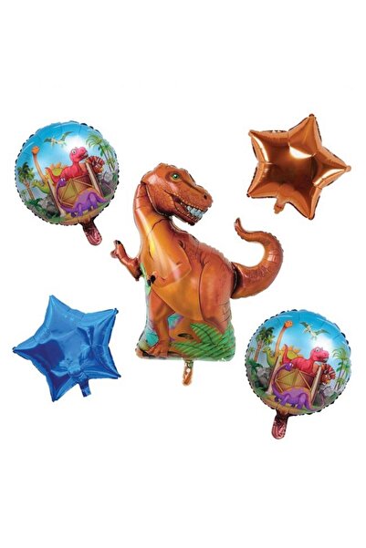 SEBSMADE Doğum Günü Dinazor Balon Set