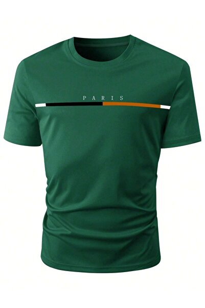 SeusCraft Tricou Paris Color Line - Tricou supradimensionat cu mânecă scurtă,...