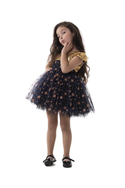 HEPSİMİNNAK Kız Çocuk Elbise Doğum Günü Parti Kına Düğün Mezuniyet