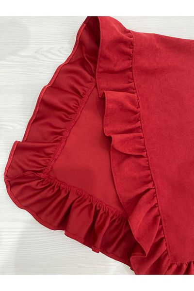 Kozalak Red Frilly Runner