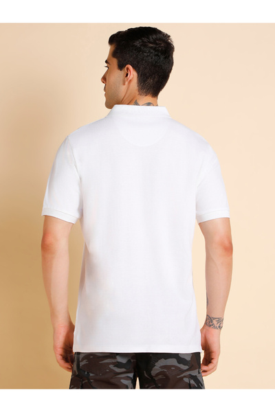 Dennis Lingo By Styli Solid Slim Fit Polo