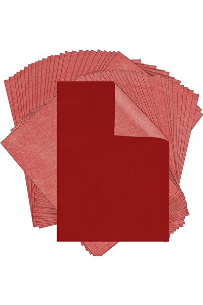 roco paper Karbon Grafit Transfer Kağıdı Kırmızı - 21x31 Cm - 5'li