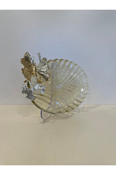 PLUS HOME AYAKSIZ MİNİ SUNUM TABAĞI KELEBEK MODELİ