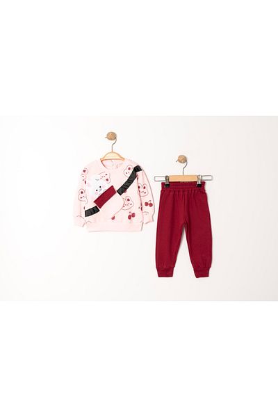 Tofigo Baby Girl Two Thread Pocket Bag Suit Set