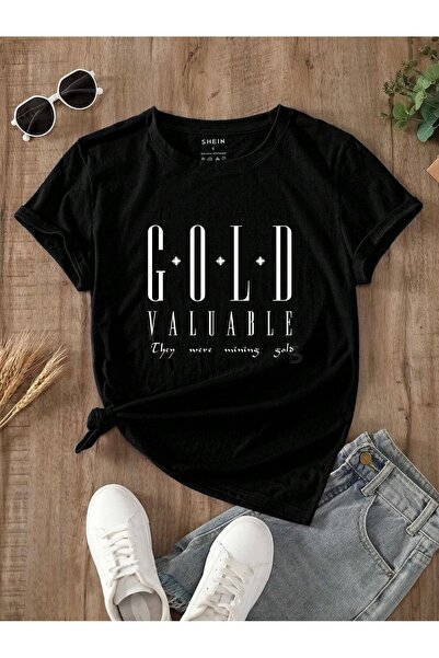 SeusCraft Cold Valuable T-Shirt - Μαύρο με στάμπα, Oversize, Καλοκαιρινό κοντ...