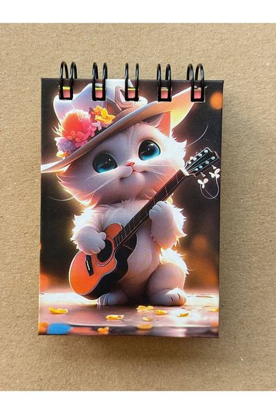LİMON DEFTER Caiet de note Lemon Mini cu copertă rigidă, spirală, cu pagini colorate