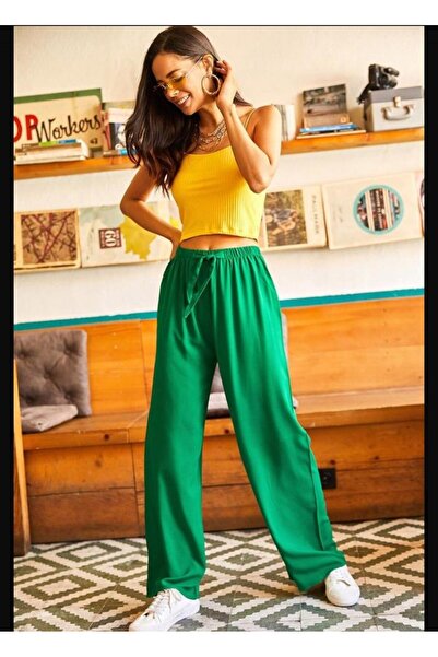 Apparel BELİ LASTİKLİ KUMAŞ PANTOLON