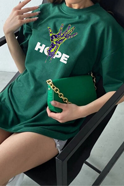 oneagılyazı Μπλουζάκι με στάμπα Oversize Hope