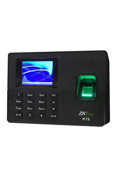 ZkTeco K70 Parmak İzi  Mifare kart  şifre Terminali Personel Takip Cihazı