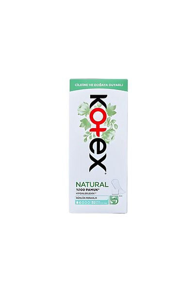 Kotex Brand: Natural Thin Daily Pads 32 Pack Category: Sanitary Pads