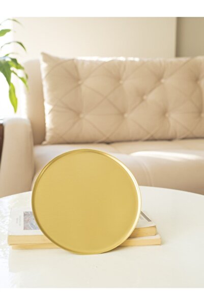 Bakır Concept صينية نحاسية مستديرة حديثة