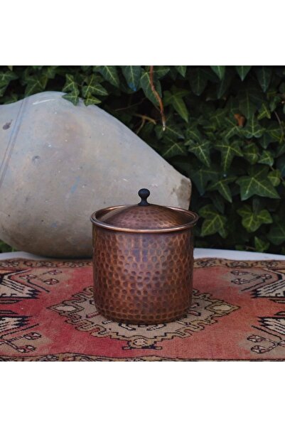 Bakır Concept Bakır Baharatlık Çekiç Dövme Oksit Renk (TEKLİ)