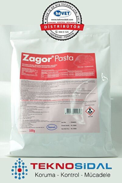 Bavet Zagor Pasta 500 gr Fare Istasyonu Yemi