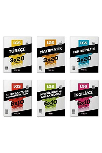 Marka Yayınları 2026 Lgs 1. Dönem Tüm Dersler Deneme Seti