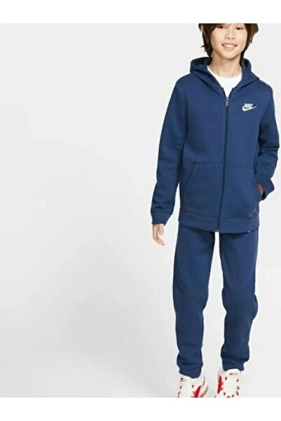 Nike Sportswear Club Polar Büyük Çocuk Lacivert Eşofman altı