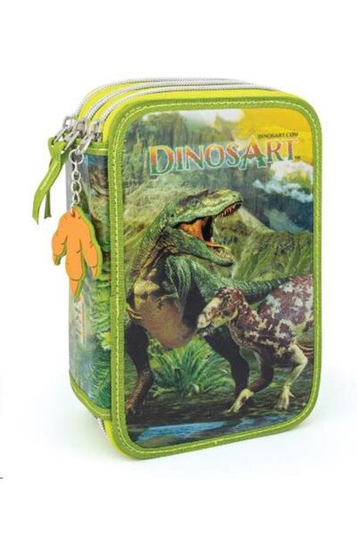 Taros Nebulous Stars Dınosart 3 Bölmeli Dolu Kalemlik