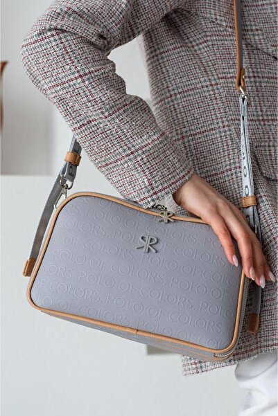 Polo Of Colors Kadın 5 Bölmeli Ayarlanabilir Uzun Askılı Omuz Ve Çapraz Çantası Postacı Çantası