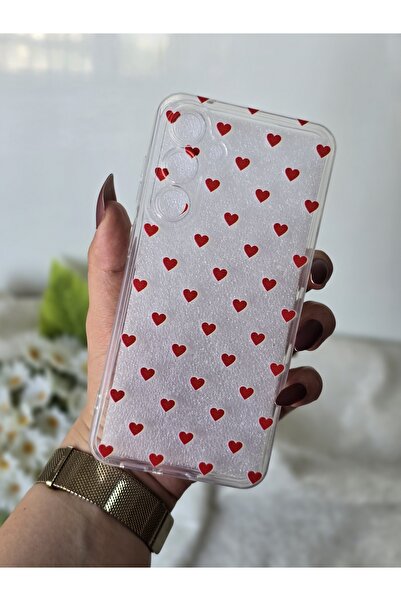 SUPER FRAME Samsung Galaxy M14 Uyumlu Baskılı Şeffaf Telefon Kılıfı