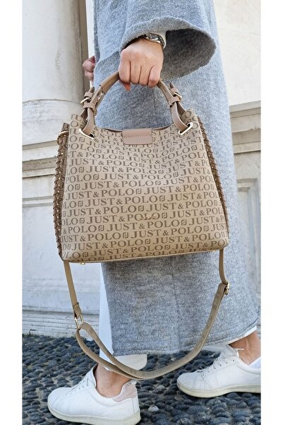 Just Polo JUSTPOLO KADIN KUM TABA YAVRULU EL VE OMUZ ANATSI