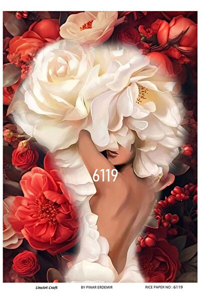 LİNEART Pirinç Dekopaj Kağıdı No:6119- 30x42cm