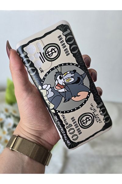 SUPER FRAME حافظة هاتف شفافة مطبوعة متوافقة مع هاتف Xiaomi Redmi Note 10 / 10s