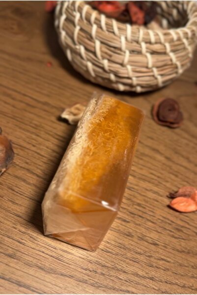 ÜKW WELLBEİNG صابون ألياف اليقطين الطبيعي - زيت نبتة سانت جون