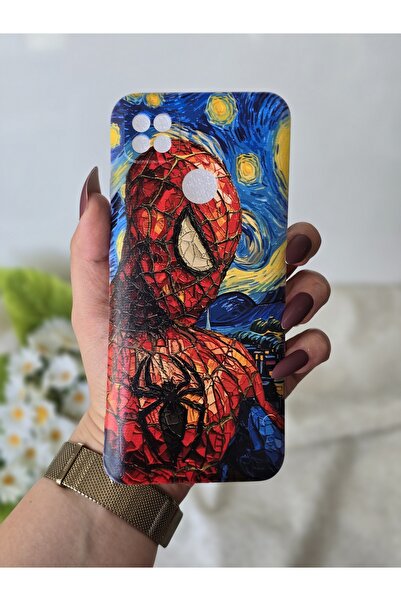 SUPER FRAME حافظة هاتف شفافة مطبوعة متوافقة مع هاتف Xiaomi Redmi 9C / 10A