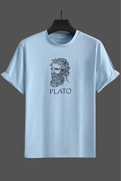 oneagılyazı Μπλουζάκι Unisex με στάμπα Plato