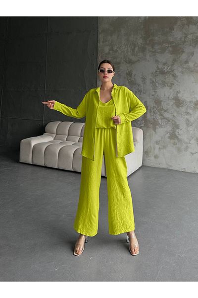 Ladyone Ayrobin Women's Blouse and Shirt Set - Set of Three