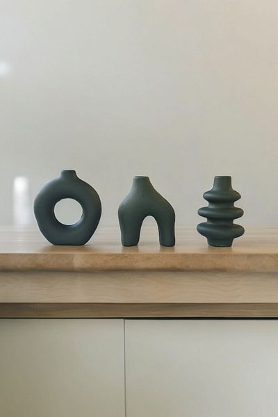 Gorgon Art Βάζο Nordic Bohemian - Σετ 3 τεμ
