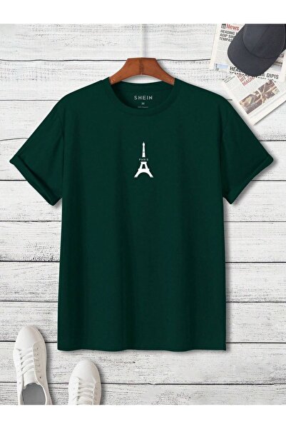 coolart Unisex T-Shirt Eiffel Paris - Καλοκαιρινό κοντομάνικο μπλουζάκι με στ...