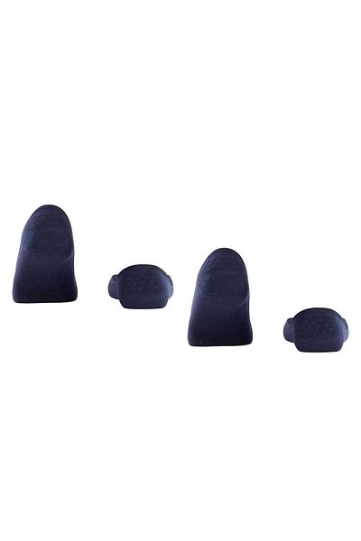 Burlington Everyday IN - Damen Füßlinge, 4er Pack, Anti-Rutsch-Absatz, einfarbig