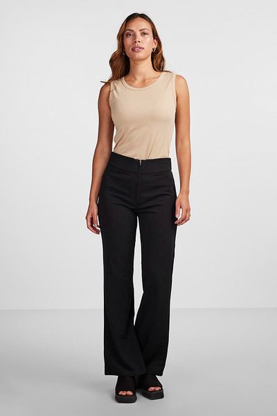YAS. YASVICTORIA Wide Cut Trousers - S. NOOS