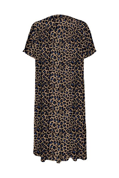 Only Carmakoma Plissiertes Kleid Carbaboost Midikleid