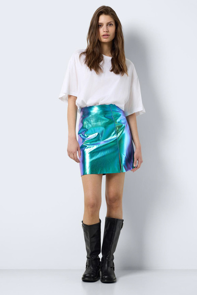 Noisy May NMCLARA PAUL PU HW SPÓDNICA Z ROZCIĘCIEM - WVN