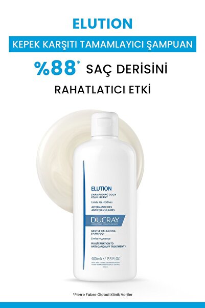 Ducray Elution Shampoo Hassas Saç Derisi Şampuanı200 Ml