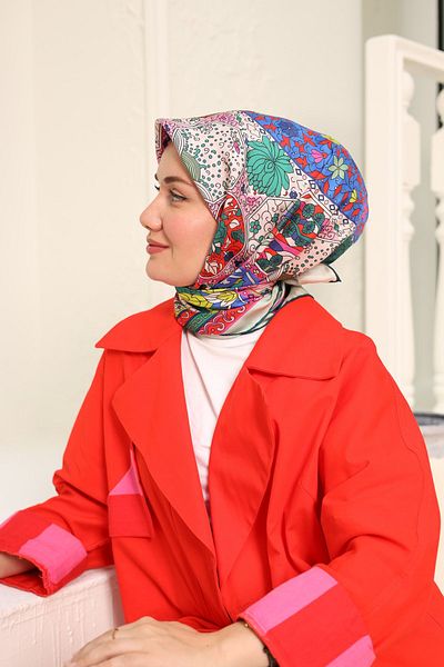 Silk Home 11431-07 Μοντέλο Twill Μεταξωτό Κασκόλ