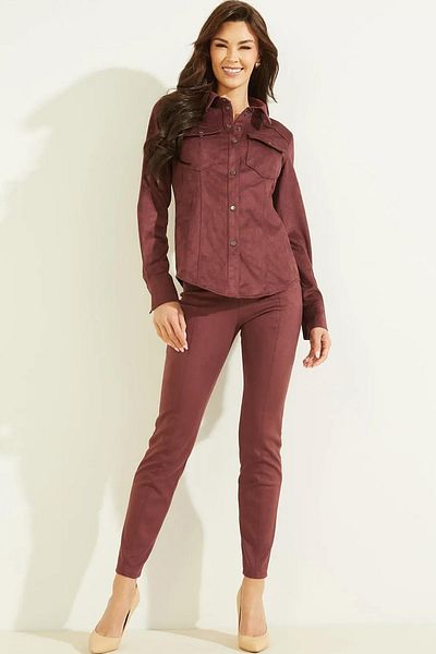 Guess Dámská košile Daisy Fit - W2bh52we0l0 Regular Fit