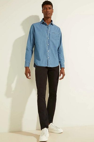 Guess Ανδρικό πουκάμισο Dylan - Μοντέλο M1gh54d4dw1